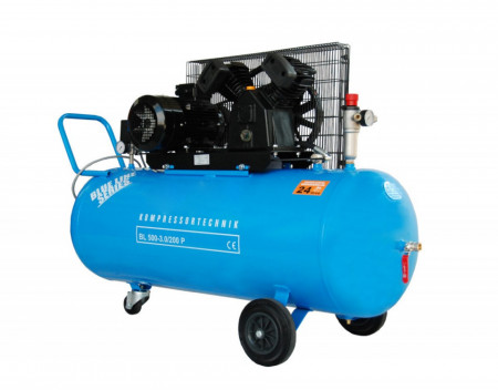 Compresor cu piston - Blue Line 3kW, 500 L/min - Rezervor 200 Litri - WLT-BLU-500-3.0/200