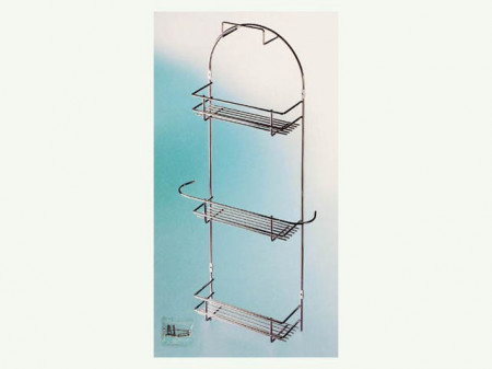 Grile metalice PAS03 suport unelte de curăţat 385×825×105 mm, crom metal
