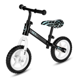 Bicicleta de echilibru NILS FUN RB134 10'', Verde - Img 1