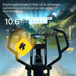 Bicicleta eliptica inSPORTline ZenStride 1200 - Img 7