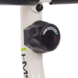 Bicicleta Magnetica Recumbent HMS R9259, alb-verde - Img 7