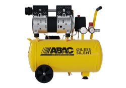 Compresor de aer cu piston fara ulei, silentios - 0.75 kW, 130 L/min, 8 bari - Rezervor 24 Litri - ABAC-POLE-POSITION-XT-SIL-10 - Img 2