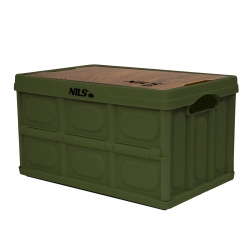 Cutie pliabila camping cu functie de masa 2in1 HMS NCB4007, Verde