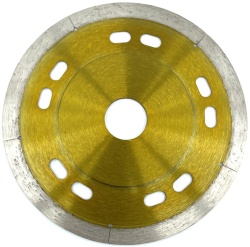 Disc DiamantatExpert pt. Taieri Extra Fine in Portelan Dur Subtire 125x22.2 (mm) Ultra Premium - DXDY.GOLDCUT.125 - Img 2