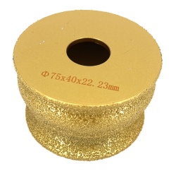 Freza diamantata pentru profilare granit, marmura, gresie, Profil "Continental", 75x22,23 #45- DXDY.FPP.FS1 - Img 2