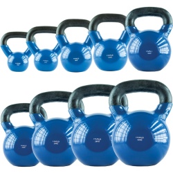 Gantera kettlebell HMS KNV 4 KG, Albastru - Img 9
