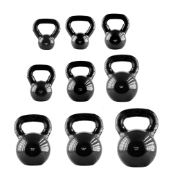 Gantera kettlebell HMS KNV 4 KG, Albastru - Img 4