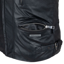 Geaca Moto Piele pentru Barbati W-TEC Hellsto - Img 7