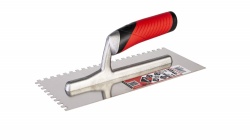 Gletiera dintata cu maner Rubiflex 28cm, 6mm - RUBI-74938