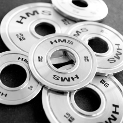 Greutate olimpica otel HMS TOS02 0.25 kg/50 mm - Img 6
