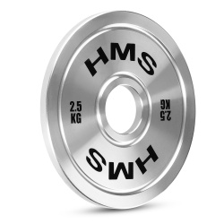 Greutate olimpica otel HMS TOS02 0.25 kg/50 mm - Img 2