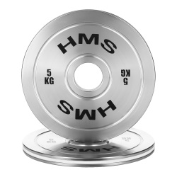 Greutate olimpica otel HMS TOS02 0.25 kg/50 mm - Img 4