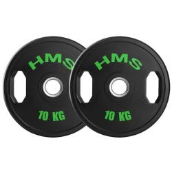 Greutati olimpice cauciucate HMS TOG05 2 x 5 kg/50 mm - Img 1