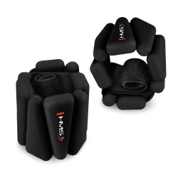 Greutati pentru incheieturi/ glezne HMS SNK01, 2x0.5 kg, Roz - Img 3