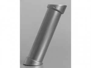 Grile metalice E5801 consolă înclinată 50x200 mm, crom mat metal