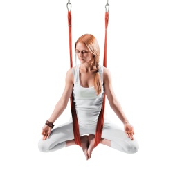 Hamac aero yoga inSPORTline Hemmock-rosu - Img 3