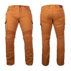 Jeans moto barbati W-TEC Wallbridge Olive - Img 2