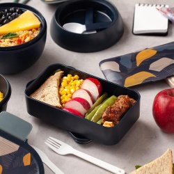 Lunchbox Nava We care 650ml albastru - Img 9