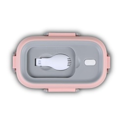 Lunchbox Nava We care 800 ml roz - Img 4
