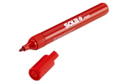 Marker permanent, rosu PMR - Sola-66082120 - Img 3