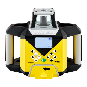 Pachet nivelă laser rotativă Nivel System NL720G Digital, cu senzor digital RD500G, pantă manuală pe axa X și Y, autoaliniere, trepied SJJ1, stadie LS24 - Img 4