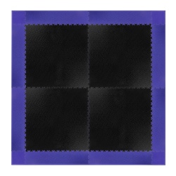 Piesa laterala covor de protectie puzzle inSPORTline Simple Albastru- 2 bucati - Img 9