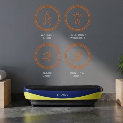 Platforma vibromasaj HMS SVP11 DUAL MOTOR cu saltea 3D - Img 7