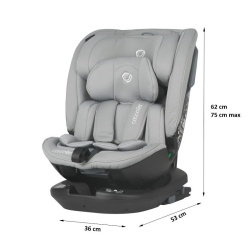 Scaun auto rotativ iSize Coccolle Velsa Neutral grey - Img 6