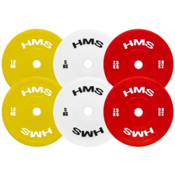 Set greutati olimpice HMS TPP 2 x 1.5 - 5 KG (18 KG)