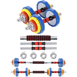 Set Haltera si Gantere HMS SKC20 de 20kg - Img 1