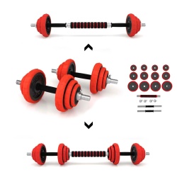 Set Haltera si Gantere Reglabile HMS SGGX20 20 kg - Img 1