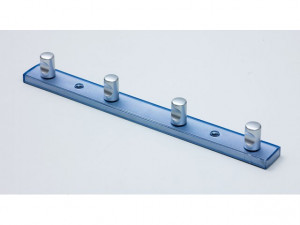 Şiruri de cuiere 8162 168, albastru plastic