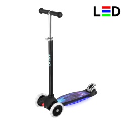Trotineta LED Nils Fun HLB1310, Negru - Img 1