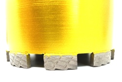 Carota diamantata segment turbo pt. beton armat diam. 57 x 450 (mm) - Premium - DXDY.P1117.057 - Img 3