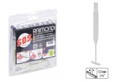Clipsuri sistem nivelare RLS SOS pt. gresie, faianta si placi - Rost 1.5-5mm - 130 buc - Raimondi-180VSOS0130 - Img 2