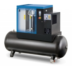 Compresor de aer profesional cu surub, cu uscator de aer - 7.5 kW, 1062 L/min, 8 bari - Rezervor 500 Litri - ABAC-SPINN-7.5E-500L-8bar - Img 4