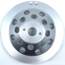 Cupa diamantata rand dublu diamant - Beton/Abrazive 180x22.2mm Profesional Standard - DXDY.SDCC.180 - Img 2