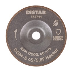 Disc cupa diamantat DiStar Nectar pt. slefuiri Placi ceramice, diam. 45mm, gran. 100, ax 5.8F - DiStar-11143158050 - Img 4