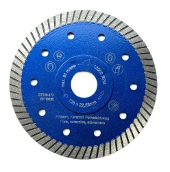 Disc DiamantatExpert pt. Gresie ft. dura, Portelan dur, Granit - Turbo 115x22.2 (mm) Super Premium - DXDH.3927.115 - Img 1