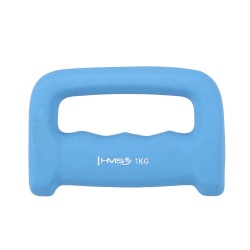 Gantera neopren HMS CK10 1 kg, Albastru