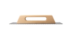 Gletiera dintata cu maner din lemn 48cm, 8mm - RUBI-65959 - Img 2