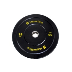Greutate cauciucata inSPORTline Bumper Plate Lite 5 kg/ 50 mm - Img 1
