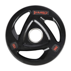 Greutate Olimpica cauciucata HMS TOX05, 5 kg/51 mm - Img 1