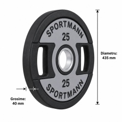Greutate SportMann Profi CPU 2.5 kg - Img 2