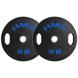 Greutati olimpice cauciucate HMS TOG05 2 x 5 kg/50 mm - Img 1