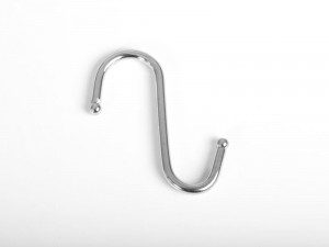 Grilaje metalice H701 agățător simplu, crom
