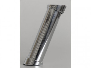 Grile metalice E5801 consolă înclinată 50x200 mm, crom metal