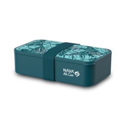 Lunchbox Nava We care 650ml albastru - Img 1