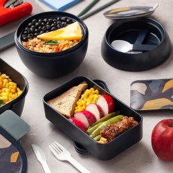 Lunchbox Nava We care 650ml albastru - Img 10