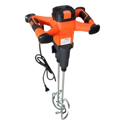 Mixer / amestecator pt. adezivi / mortar 1600W cu palete duble, Profesional DUOMIX1600 cu regulator de turatie - CNO-DUOMIX1600 - Img 2
